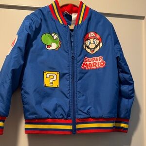 Super Mario Blue Bomber Jacket